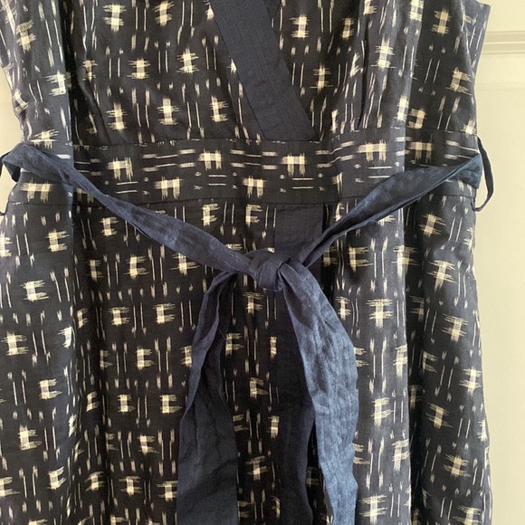 NWT j.crew ikat faux wrap dress - Picture 7 of 12